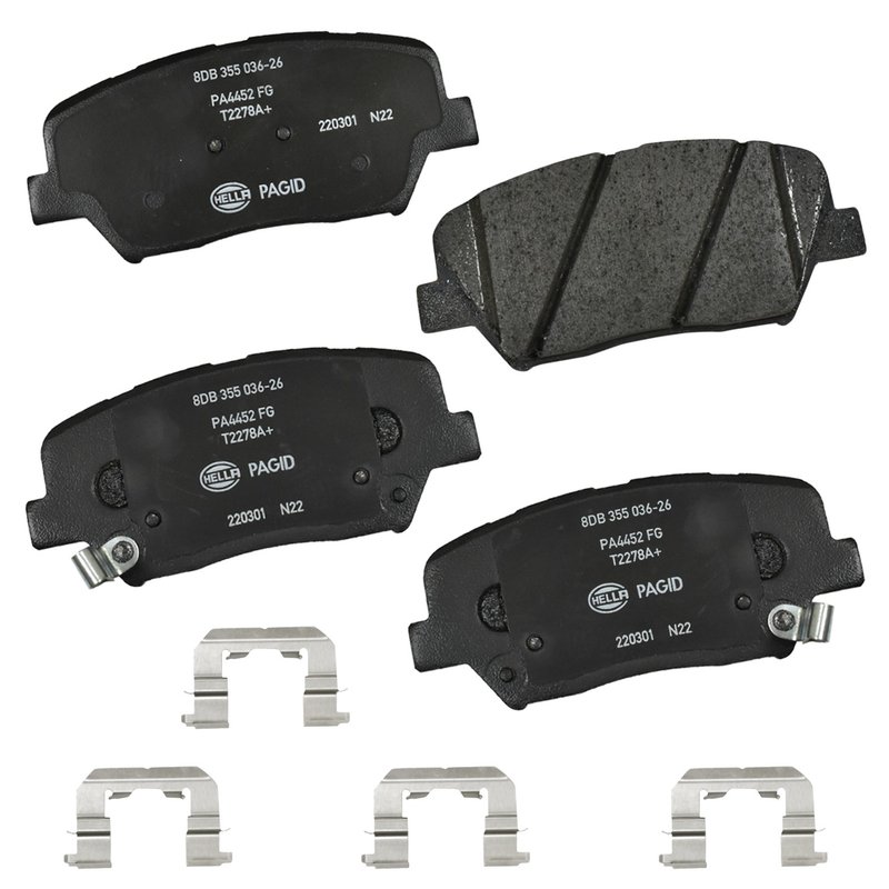 Pagid 355036261 Disc Brake Pad Set - Front