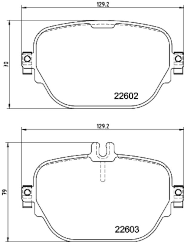 Pagid 355039221 Disc Brake Pad Set - Rear