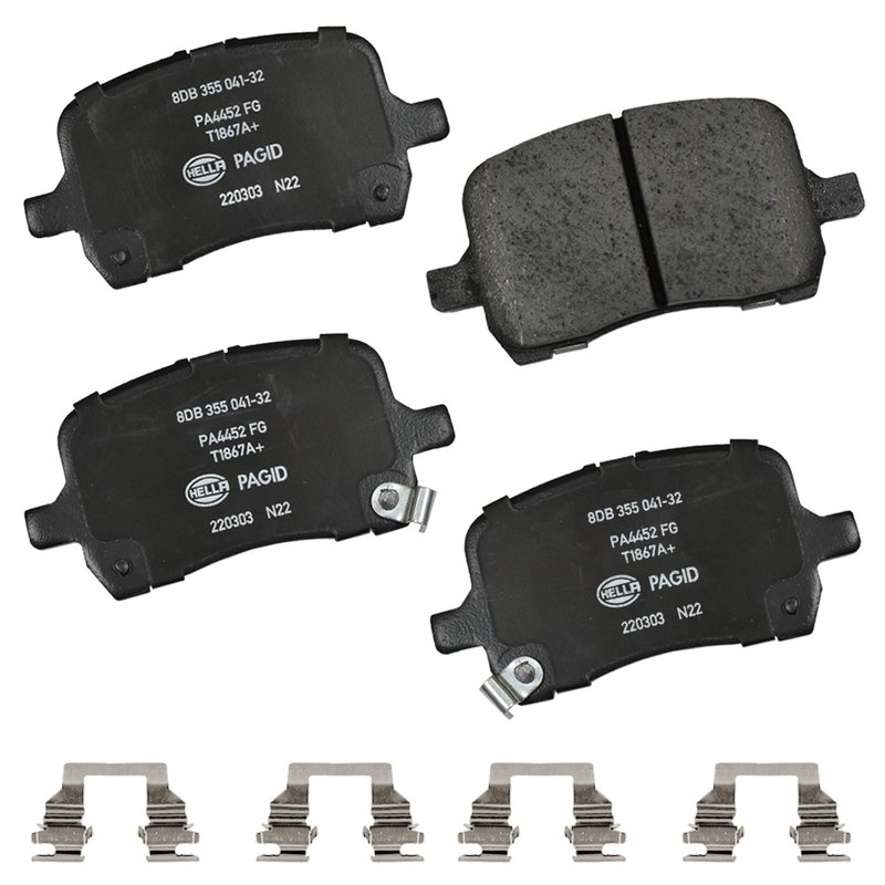Pagid 355041321 Disc Brake Pad Set - Front