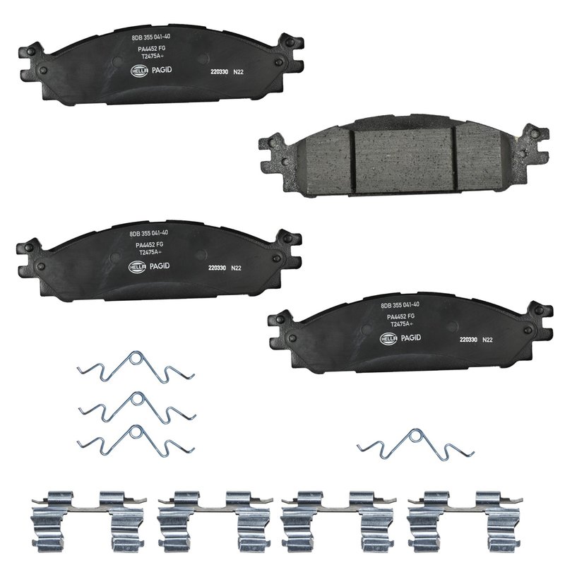 Pagid 355041401 Disc Brake Pad Set - Front