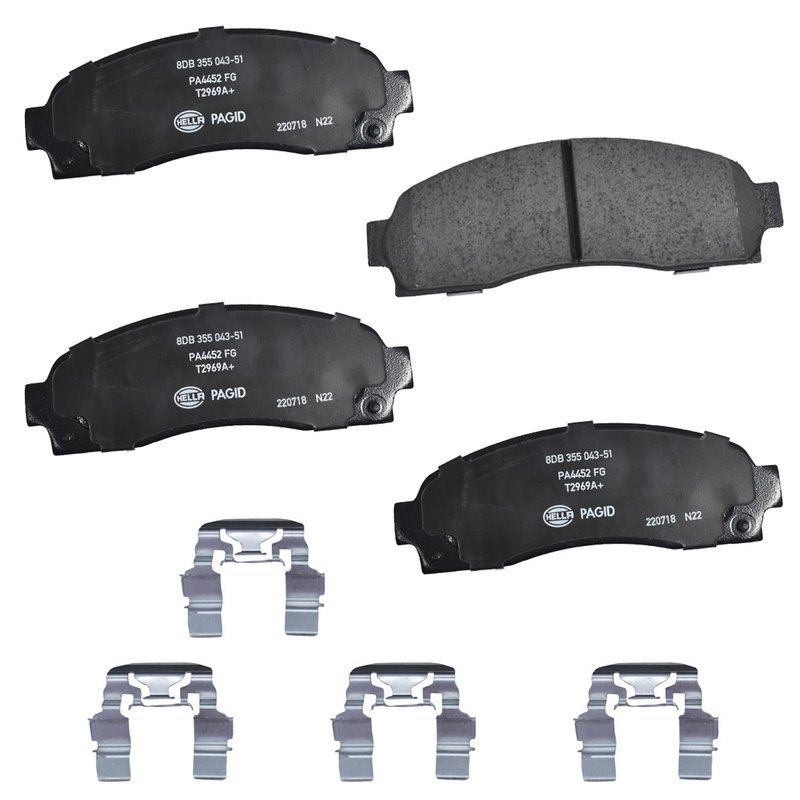 Pagid 355043511 Disc Brake Pad Set - Front