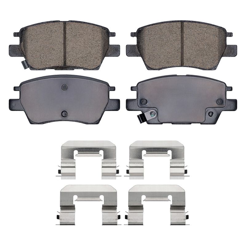DuraGo BP1844C Disc Brake Pad Set - Front