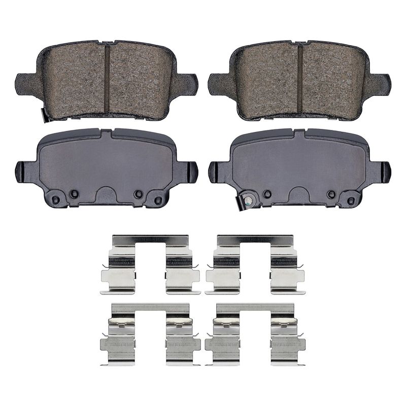 DuraGo BP1857C Disc Brake Pad Set - Rear