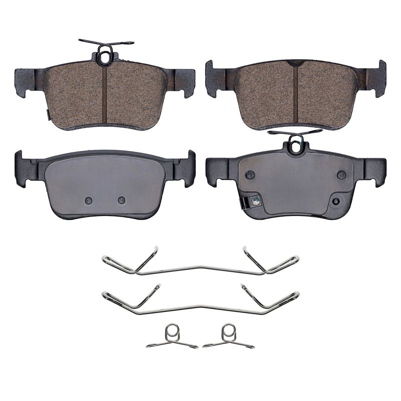 DuraGo BP1878C Disc Brake Pad Set - Rear