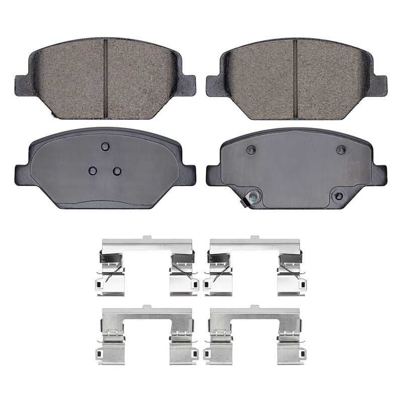 DuraGo BP1886C Disc Brake Pad Set - Front