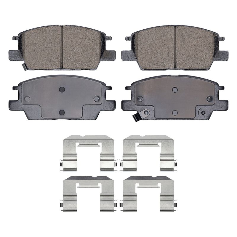 DuraGo BP1913C Disc Brake Pad Set - Front
