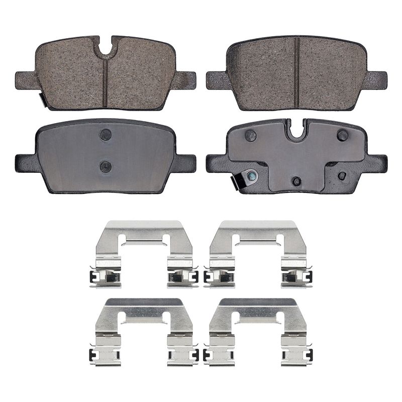 DuraGo BP2303C Disc Brake Pad Set - Rear