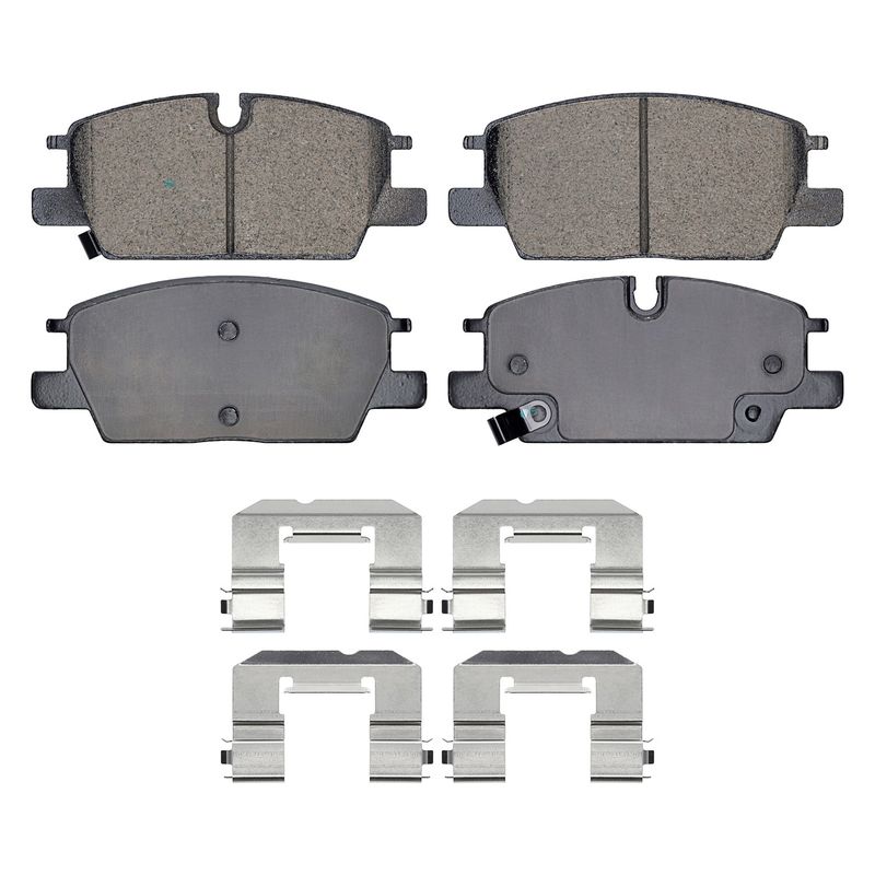DuraGo BP2345C Disc Brake Pad Set - Front