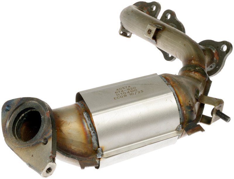 Dorman 673-820 Catalytic Converter with Integrated Exhaust Manifold - Rear