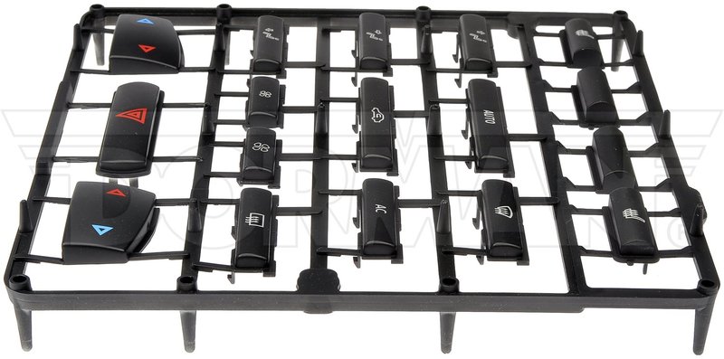 Dorman 76833 HVAC Push Button Set