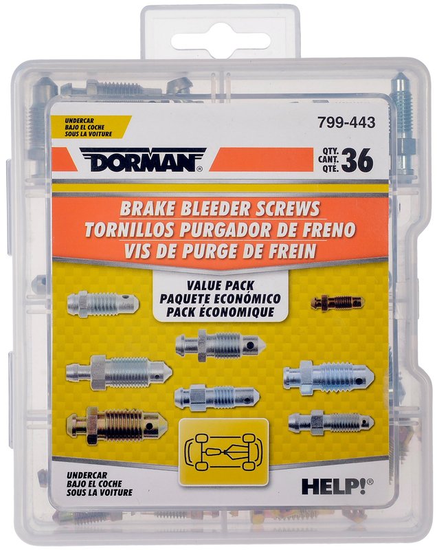 Dorman 799-443 Brake Bleeder Screw Set - Front or Rear