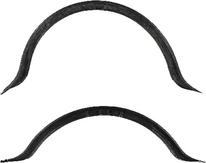 Victor Reinz 10-52431-01 Engine Oil Pan Gasket Set - Upper