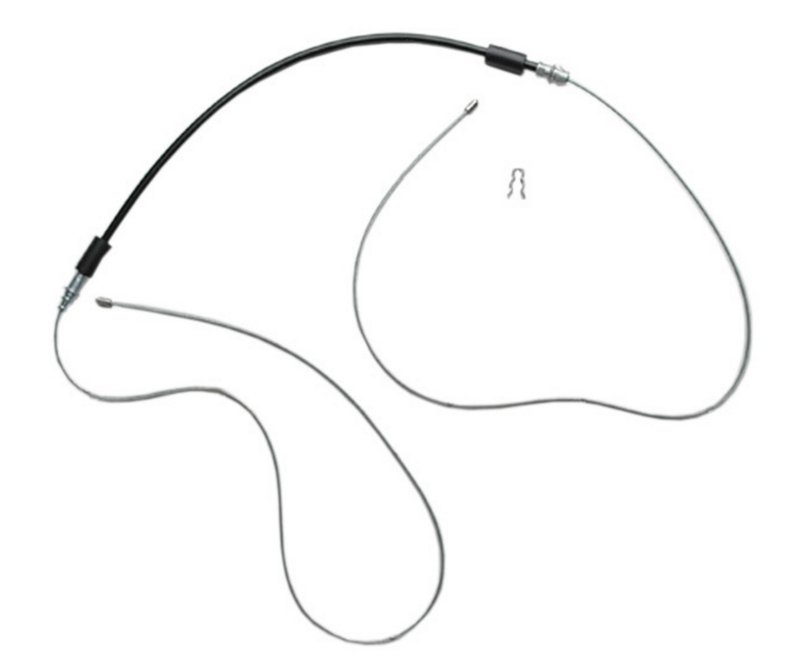 Raybestos BC93124 Parking Brake Cable - Front