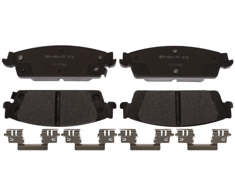 Raybestos MGD1707CH Disc Brake Pad Set - Rear