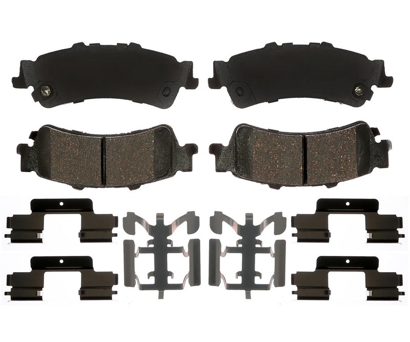 Raybestos SP792TRH Disc Brake Pad Set - Rear