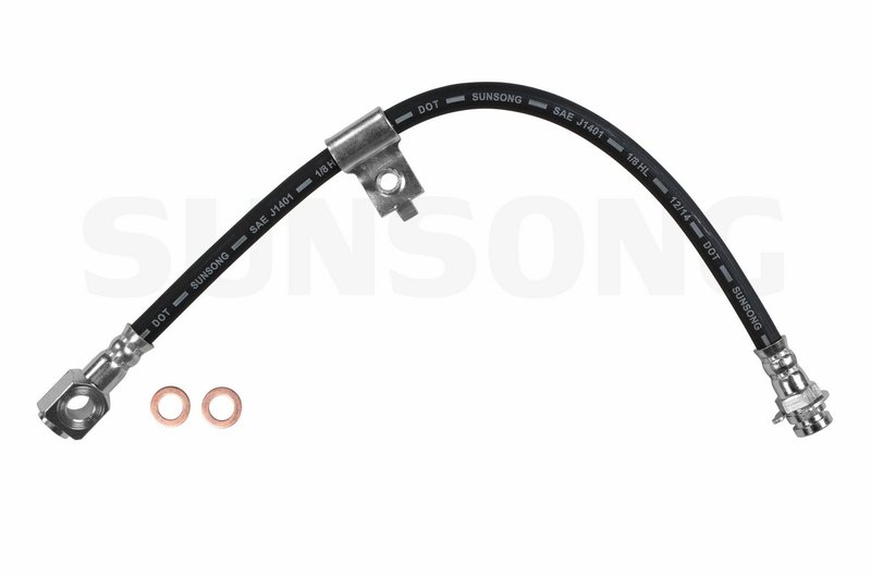 Sunsong 2201001 Brake Hydraulic Hose - Front Left
