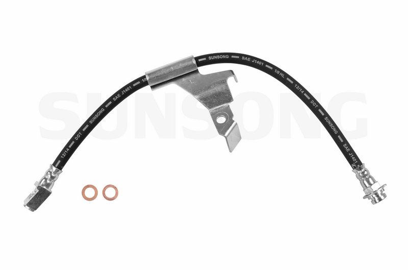Sunsong 2201007 Brake Hydraulic Hose - Front Left