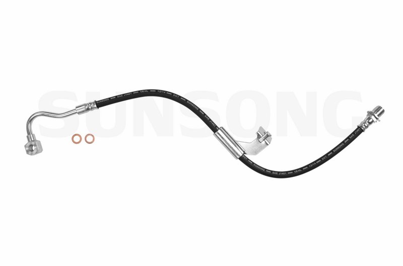 Sunsong 2201131 Brake Hydraulic Hose - Front Left