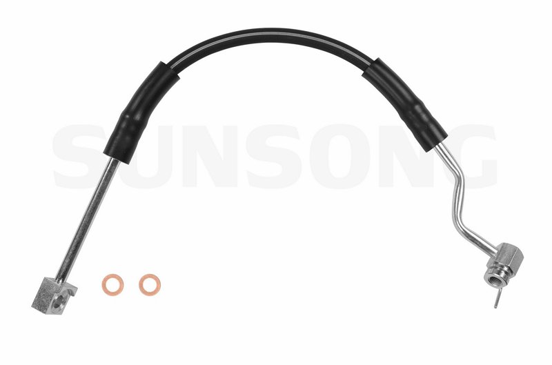 Sunsong 2201134 Brake Hydraulic Hose - Front Left or Front Right