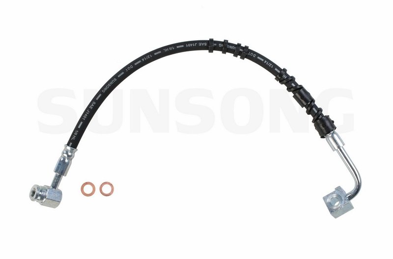 Sunsong 2201195 Brake Hydraulic Hose - Front Left