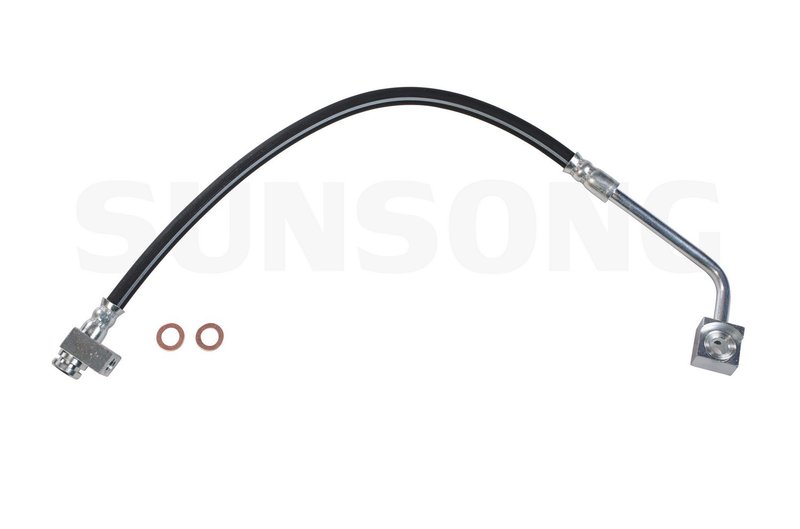 Sunsong 2201201 Brake Hydraulic Hose - Front Left