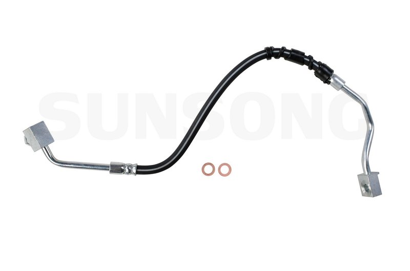 Sunsong 2201266 Brake Hydraulic Hose - Front Left