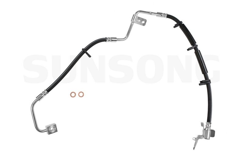 Sunsong 2201364 Brake Hydraulic Hose - Front Left