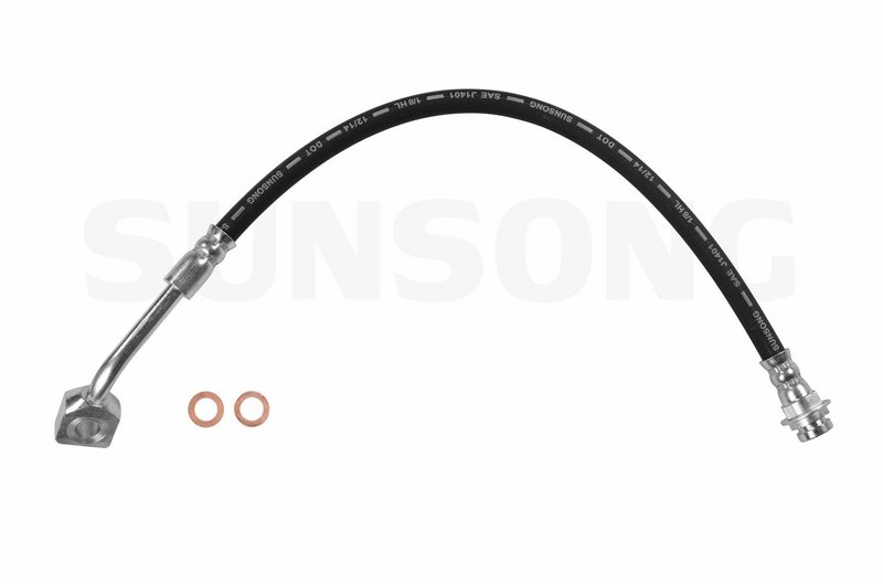 Sunsong 2201401 Brake Hydraulic Hose - Front Left