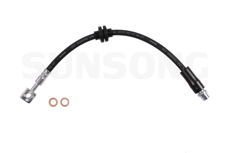 Sunsong 2201739 Brake Hydraulic Hose - Front or Front Left