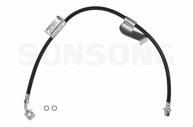 Sunsong 2201812 Brake Hydraulic Hose - Front Left