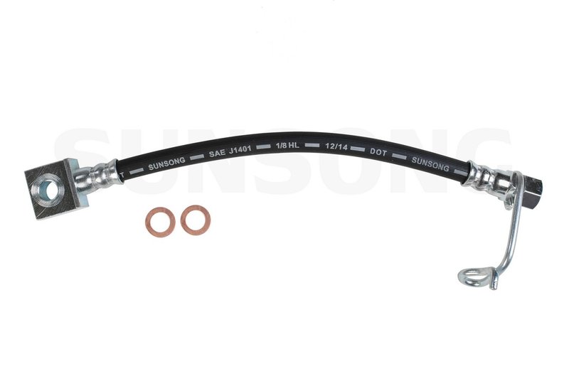 Sunsong 2201831 Brake Hydraulic Hose - Rear Left Outer