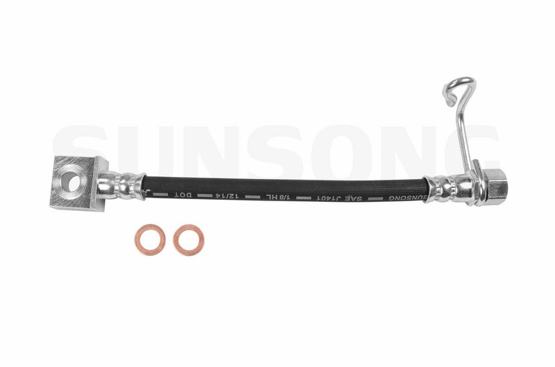 Sunsong 2201928 Brake Hydraulic Hose - Rear Left Outer
