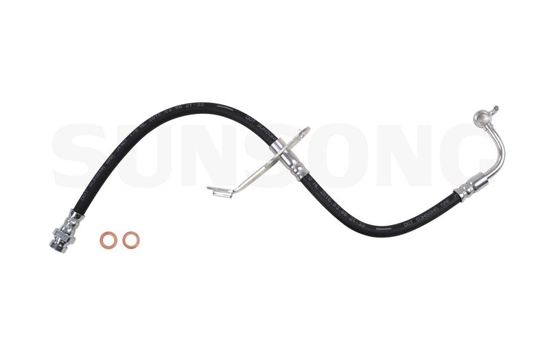 Sunsong 2202028 Brake Hydraulic Hose - Front Left