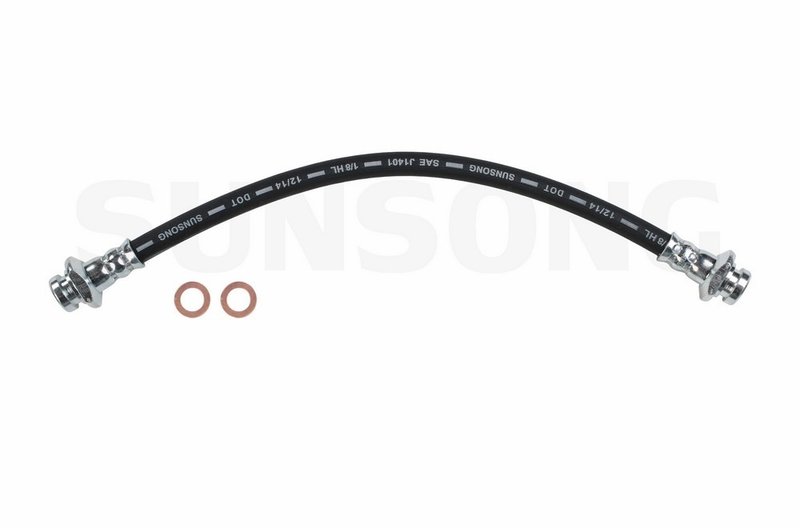 Sunsong 2202095 Brake Hydraulic Hose - Front, Rear or Rear Left