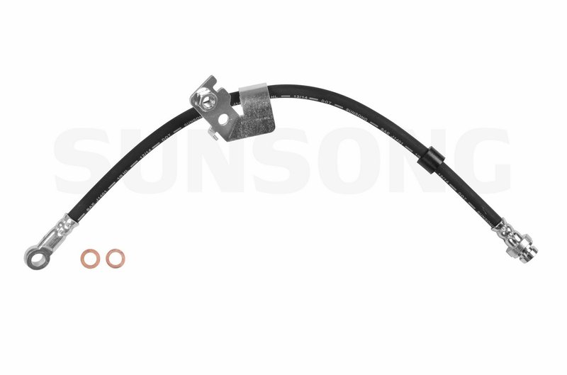 Sunsong 2202601 Brake Hydraulic Hose - Front Left