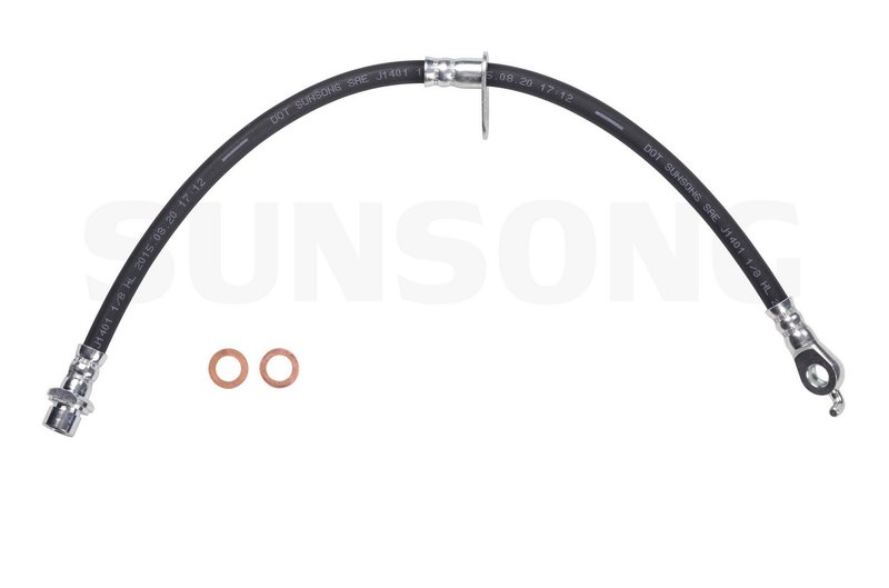 Sunsong 2202681 Brake Hydraulic Hose - Front Left