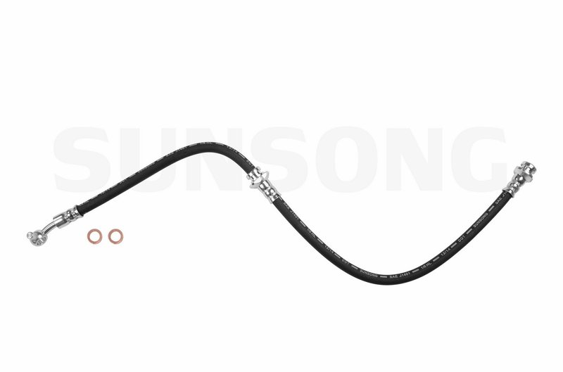 Sunsong 2202809 Brake Hydraulic Hose - Front Left