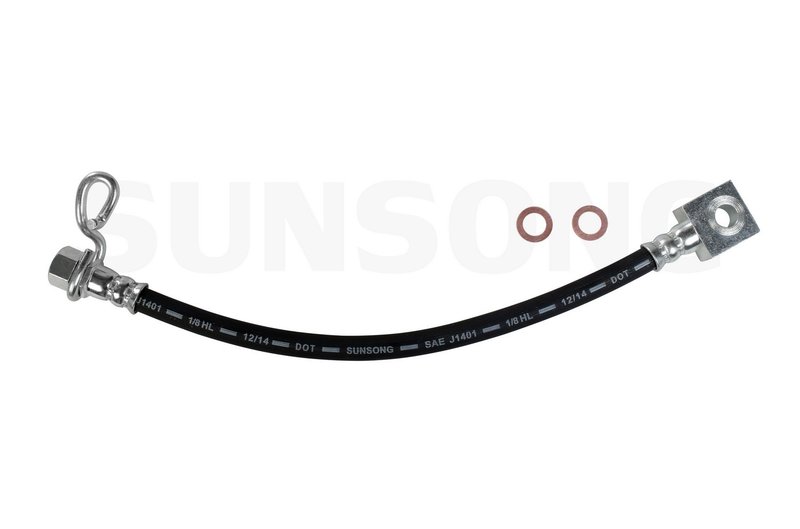 Sunsong 2202914 Brake Hydraulic Hose - Rear Right or Rear Right Outer