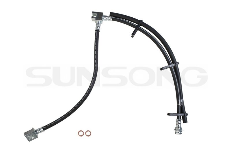 Sunsong 2202991 Brake Hydraulic Hose - Rear Left, Rear Left Inner or Rear Left Outer