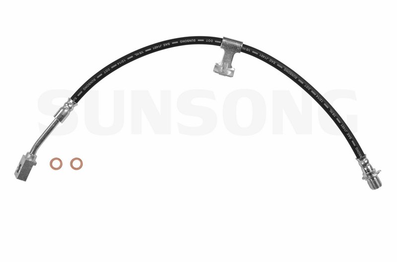 Sunsong 2203087 Brake Hydraulic Hose - Front Left