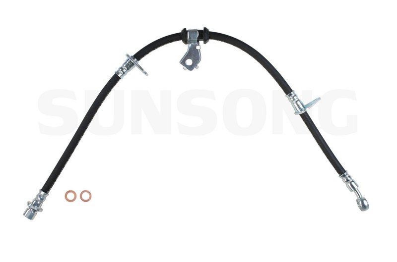 Sunsong 2203130 Brake Hydraulic Hose - Front or Front Left