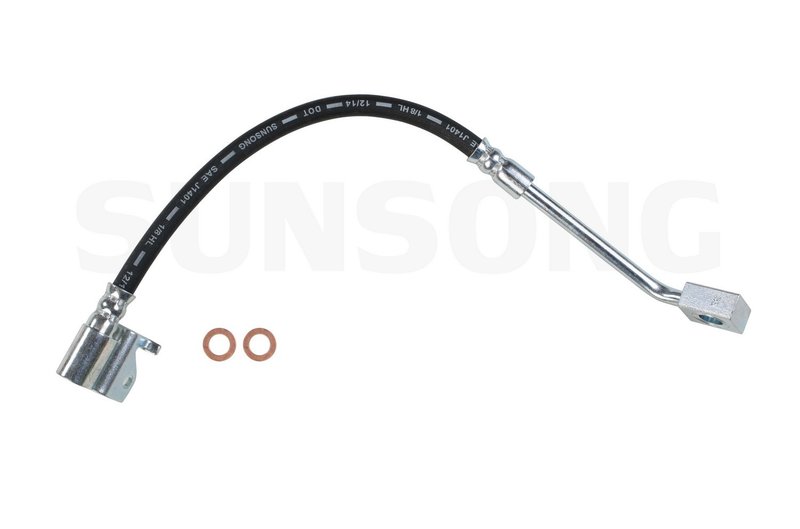 Sunsong 2203257 Brake Hydraulic Hose - Front Left