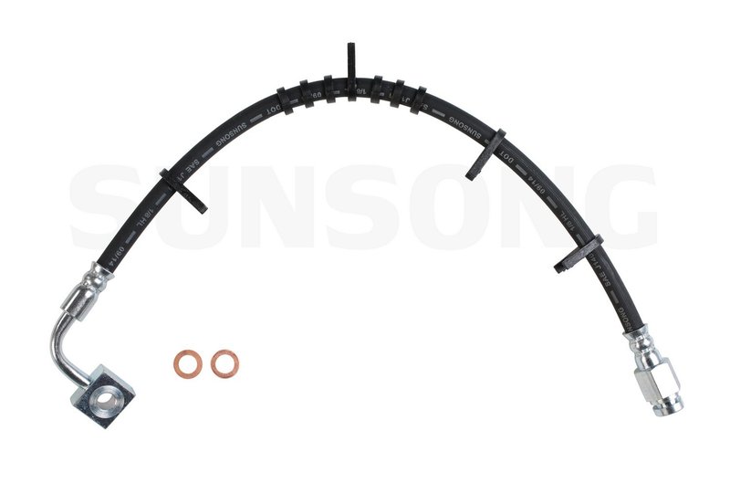 Sunsong 2203267 Brake Hydraulic Hose - Front Left