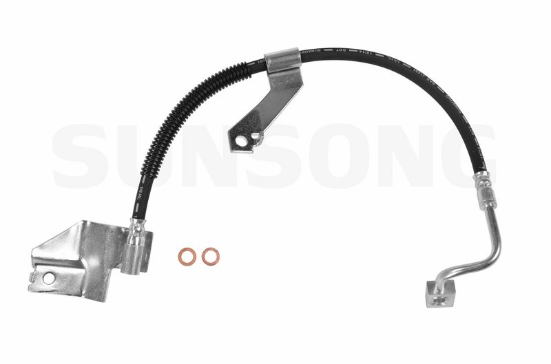 Sunsong 2203899 Brake Hydraulic Hose - Front Left