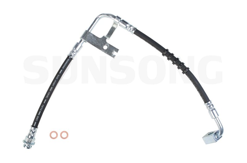 Sunsong 2203933 Brake Hydraulic Hose - Front Left