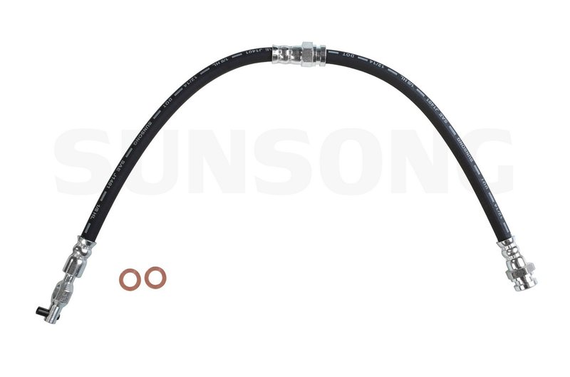 Sunsong 2203972 Brake Hydraulic Hose - Front or Front Outer
