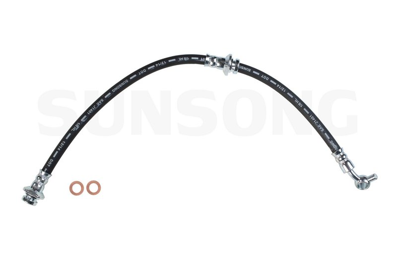 Sunsong 2204343 Brake Hydraulic Hose - Front Left