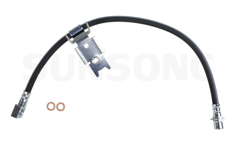 Sunsong 2204383 Brake Hydraulic Hose - Front Left or Front Right