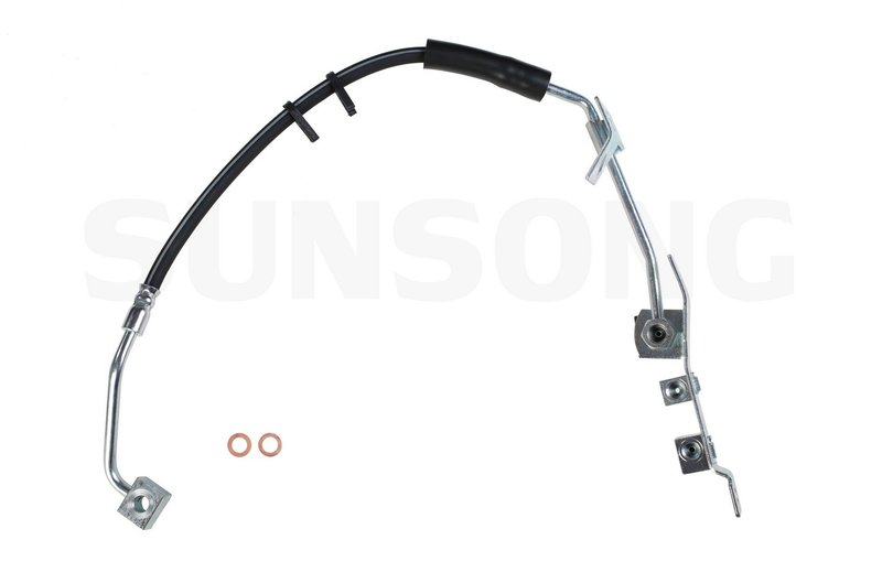 Sunsong 2204385 Brake Hydraulic Hose - Front Left