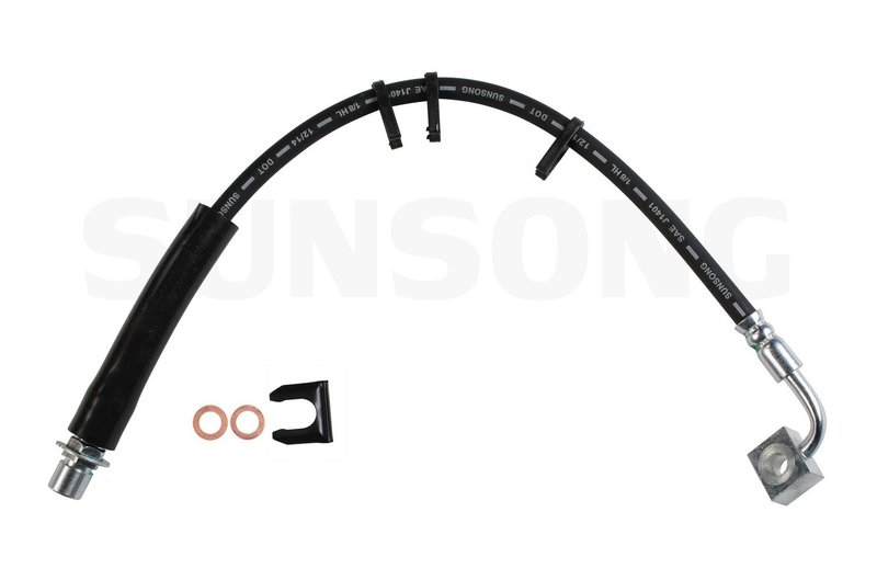 Sunsong 2204776 Brake Hydraulic Hose - Front Left